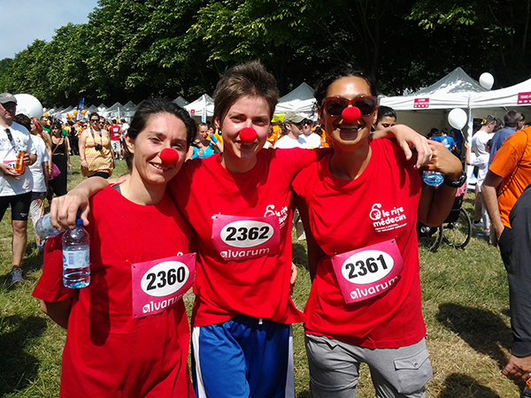 Course des heros rire medecin