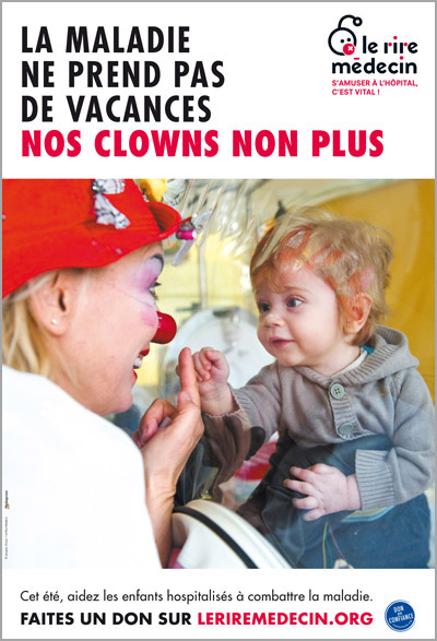 affiche campagne rire medecin