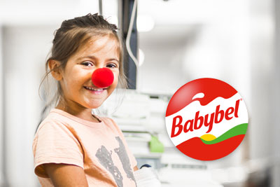 Soutenez Le Rire Médecin avec Babybel