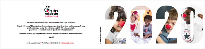 Cartes De Voeux Solidaires Le Rire Medecin
