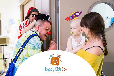 Soutenez Le Rire Médecin avec HappyKidsBox 