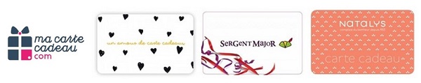 Cartes cadeaux solidaires