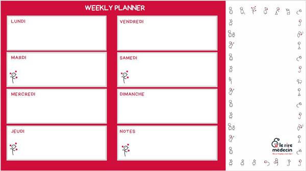 image weekly planner
