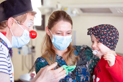 Actions pour les enfants hospitalisés
