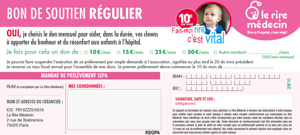 coupon prelevement automatique