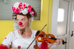 clown violon