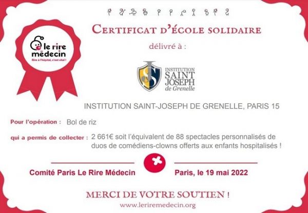 Institution Saint-Joseph de Grenelle </br> Paris 15ème