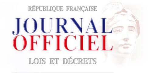 Déclaration au Journal Officiel