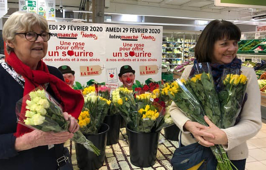 Une rose un sourire Rire Medecin 