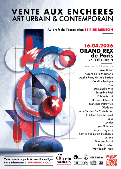 vente aux enchères solidaire du Rire Médecin